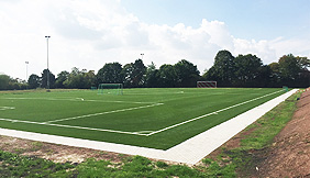 Artificial turf football field 3