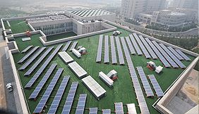 Tianjin animation garden roof lawn decoration